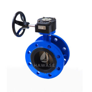 Van bướm tay quay 2 mặt bích AUT | DN50 – DN300