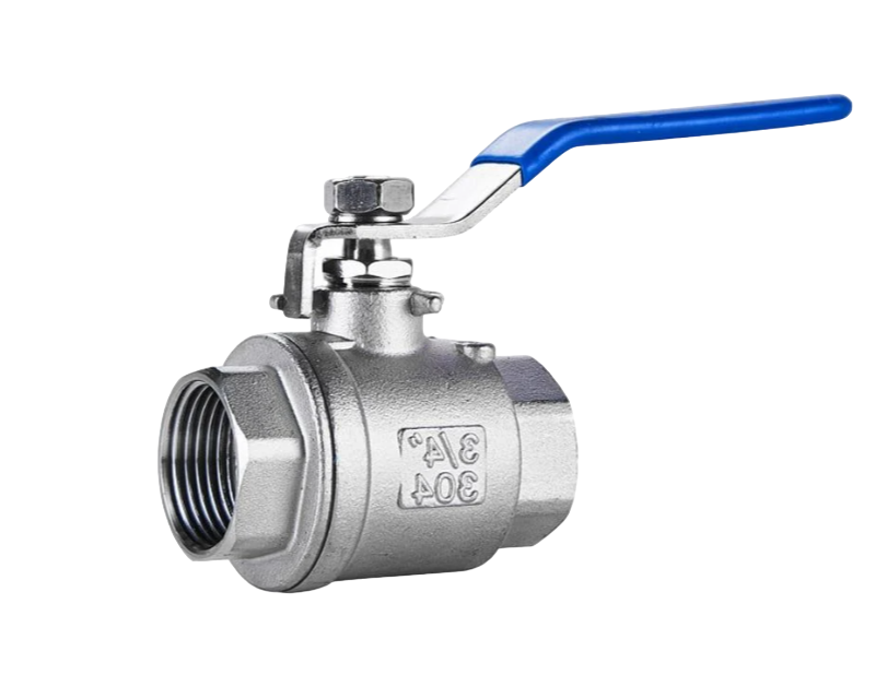 van bi hai mảnh inox