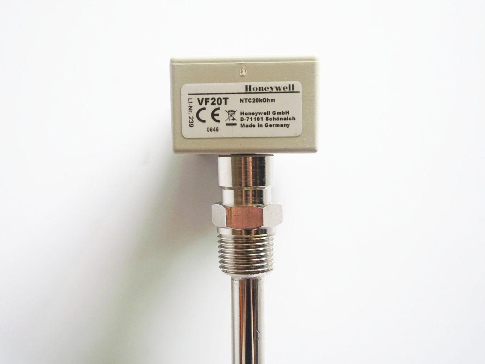 CẢM BIẾN NHIỆT ĐỘ ĐƯỜNG ỐNG NƯỚC HONEYWELL VF20T