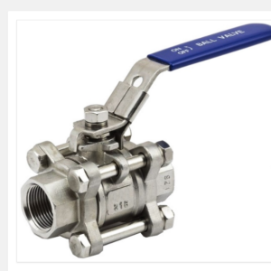 van bi thép rèn ba mảnh