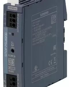 6EP3331-7SB00-0AX0 SITOP PSU6200 24 V/1.3 A Stabilized power supply Input: 120 - 230 V AC, (120 - 240 V DC) Output: 24 V DC/1.3 A