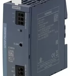 6EP3332-7SB00-0AX0 SITOP PSU6200 24 V/2.5 A Stabilized power supply Input: 120 - 230 V AC, (120 - 240 V DC) Output: 24 V DC/2.5 A