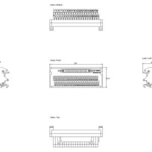 6ES7392-1AN00-0AA0 SIMATIC S7 300, CẦU ĐẤU DẠNG VÍT CHO MODULE IO 64